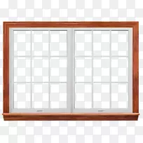 窗框门框墙窗PNG
