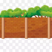 墙橙栅栏-橙墙