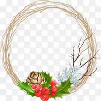 圣诞花环-圣诞装饰花环