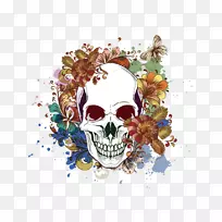 卡拉维拉头盖骨骨骼骨创作节