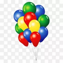 气球剪贴画.彩色气球