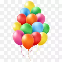 气球剪贴画-气球剪辑艺术PNG透明图像