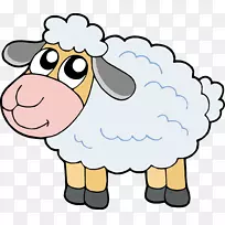 卡通羊-可爱的羊