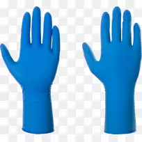 医用手套蓝衣-手套PNG图像