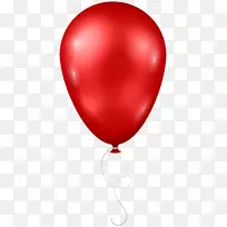 图像文件格式无损压缩-红色气球透明png剪辑艺术图像