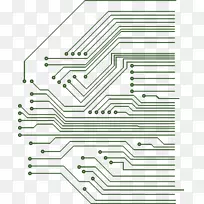 印制电路板电子电路网络图电路板原图