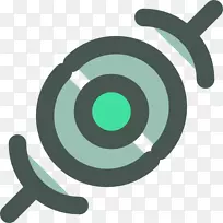 符号可伸缩图形三叉戟图标标记