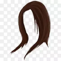 发型剪贴画-女性发PNG形象