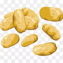 烤土豆炸薯条剪贴画-马铃薯PNG图片
