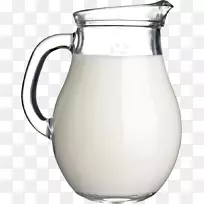 卡布奇诺拿铁咖啡牛奶罐PNG