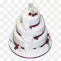 结婚蛋糕生日蛋糕糖霜-婚礼蛋糕PNG