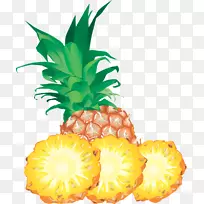 菠萝果图标-菠萝图片，免费下载