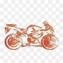 滑板车键槽米纳雷利芦苇阀-抽象摩托车