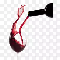 红酒玻璃剪贴画-葡萄酒杯PNG图像