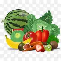 蔬菜番茄剪贴画-健康食品PNG图片