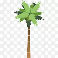槟榔科剪贴画-棕榈树PNG
