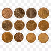 硬币剪贴画-硬币PNG图像