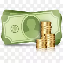 金钱可伸缩图形图标设计图标-金融免费png图像