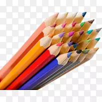 彩色铅笔-彩色铅笔PNG图像