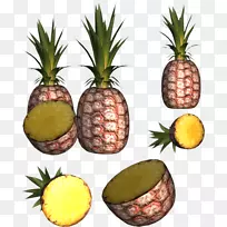 酸甜菠萝食品营养-菠萝PNG图片下载