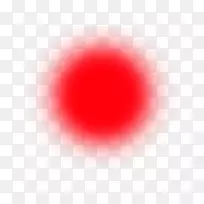 红色圆壁纸-光PNG
