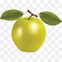 苹果水果剪贴画-PNG苹果图像剪贴画透明PNG苹果