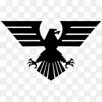 黑鹰剪贴画-鹰黑徽标PNG图像，免费下载