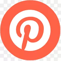 社交媒体并购&装潢设计师、博客图标查找者图标-Pinterest PNG
