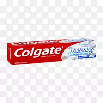 牙膏碳酸氢钠高露牙美白薄荷牙膏PNG