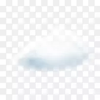 黑白图案-云透明PNG剪贴画