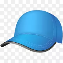 棒球帽夹艺术-蓝色棒球帽