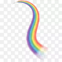 图案-彩虹线PNG免费剪贴画图像