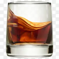 苏格兰威士忌嘉能可威士忌玻璃剪辑艺术-威士忌PNG剪辑艺术形象