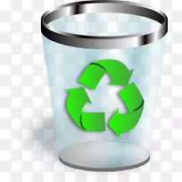 回收箱废纸-垃圾桶PNG