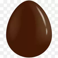 巧克力棕色球-巧克力蛋透明PNG剪贴画