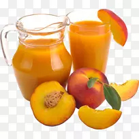 果汁蜜肚皮苹果酒桃子PNG图像
