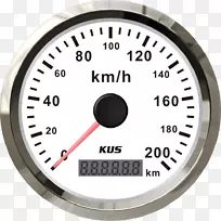汽车速度计电子仪表集束里程计-车速表PNG