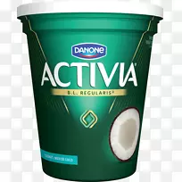 Activia酸奶益生菌达能保健酸奶PNG