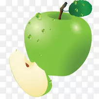 苹果绿色剪贴画-苹果PNG