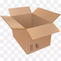 纸箱搬运机包装及贴标纸箱PNG