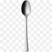 勺子黑白-png图像