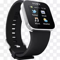 索尼智能手表安卓穿戴智能手表png图像