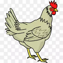 炸鸡夹艺术-图片鸡PNG图像