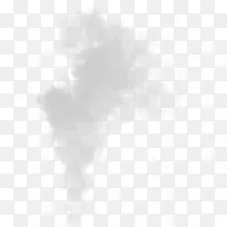 黑白角点图案-烟熏透明PNG剪贴画图像