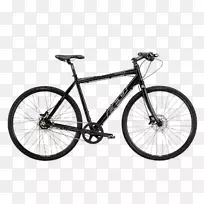 城市自行车感觉自行车混合自行车山地车-自行车PNG形象