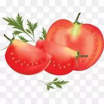 李子番茄罗马番茄剪贴画-番茄PNG