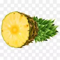 菠萝椰子热带水果-凤梨图片