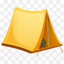 帐篷剪贴画-旅游帐篷PNG剪贴画形象