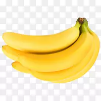 香蕉水果剪贴画-大香蕉PNG剪贴画