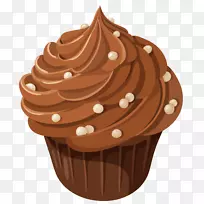 巧克力蛋糕巧克力冰淇淋夹艺术-巧克力蛋糕PNG